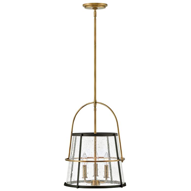 Image 5 Hinkley Tournon 15" Wide Brass Modern Luxe Pendant Light more views