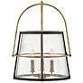 Hinkley Tournon 15" Wide Brass Modern Luxe Pendant Light