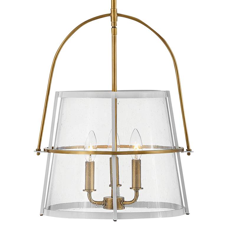 Image 5 Hinkley Tournon 15" Wide Heritage Brass 3-Light Pendant more views