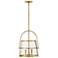 Hinkley Tournon 15" Wide Heritage Brass 4-Light Pendant