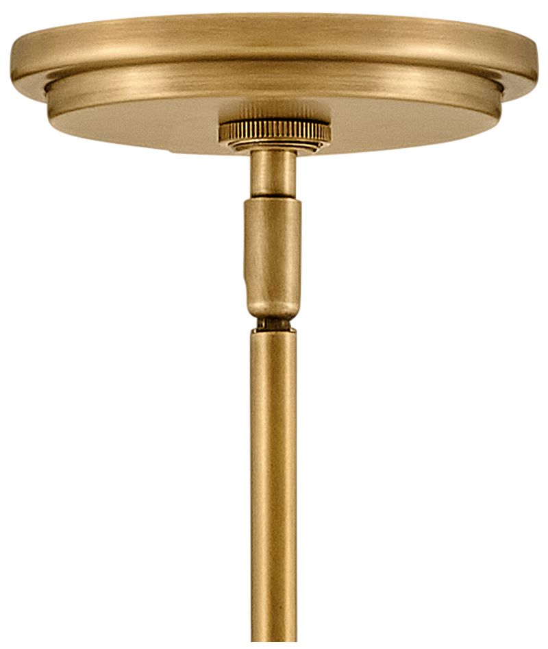 Hinkley Tournon 15" Wide Heritage Brass 4-Light Pendant