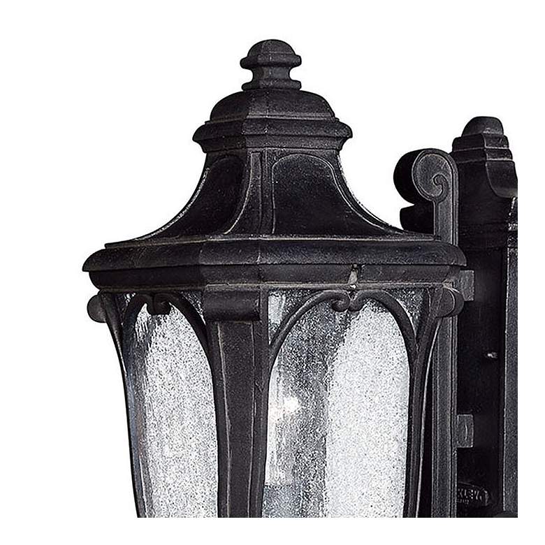 Image 2 Hinkley Trafalgar 17 1/2" High Museum Black Outdoor Lantern Wall Light more views