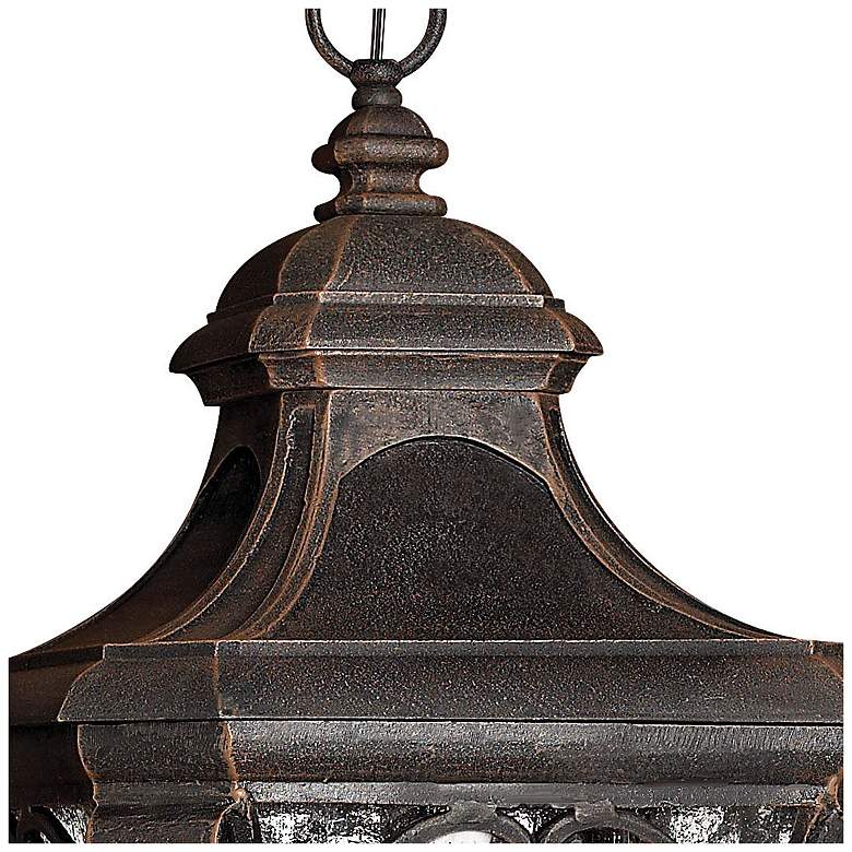 Image 5 Hinkley Trafalgar 25"H Mocha 3-Light Outdoor Hanging Light more views