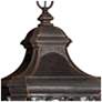 5_Hinkley Trafalgar 25"H Mocha 3-Light Outdoor Hanging Light more views