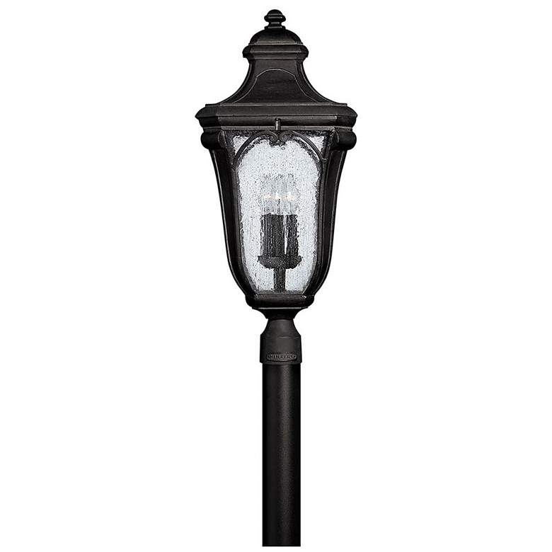 Image 1 Hinkley Trafalgar 27 1/2"H Museum Black Outdoor Post Light
