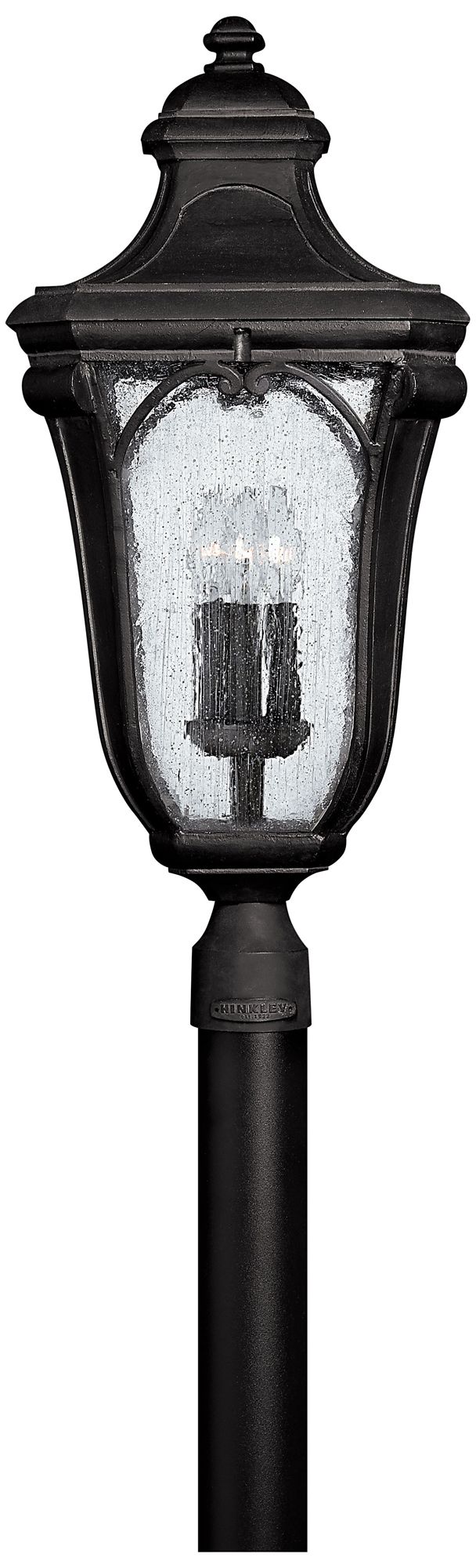 Image 2 Hinkley Trafalgar 27 1/2"H Museum Black Outdoor Post Light more views