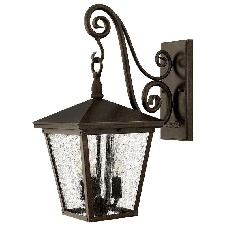 Image 1 Hinkley Trellis 19 3/4" High Bronze LED Outdoor Wall Light