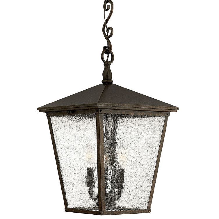 Image Hinkley Trellis 23 1/4" Regency Bronze LED Outdoor Hanging Light