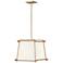 Hinkley Tress 13 3/4" Wide Champagne Gold Pendant Light