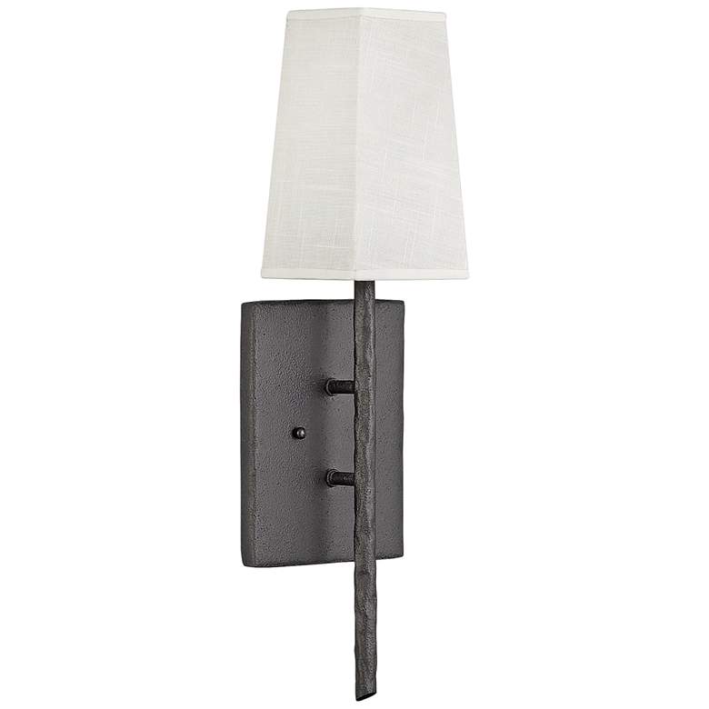 Image 1 Hinkley Tress 20 3/4" High Iron Ore Wall Sconce