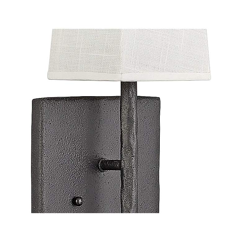 Image 2 Hinkley Tress 20 3/4" High Iron Ore Wall Sconce more views