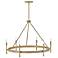 Hinkley Tress 36 1/4" Wide Champagne Gold 6-Light Chandelier