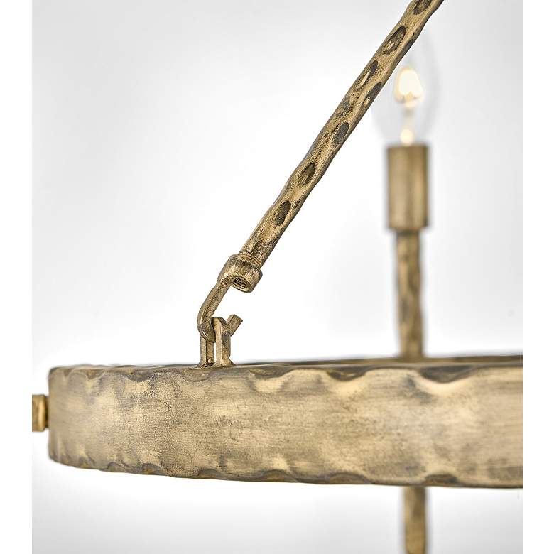 Image 4 Hinkley Tress 36 1/4" Wide Champagne Gold 6-Light Chandelier more views