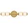 Hinkley Trigo 24"W Lacquered Brass 2-Light LED Bath Light