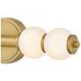 2_Hinkley Trigo 24"W Lacquered Brass 2-Light LED Bath Light more views