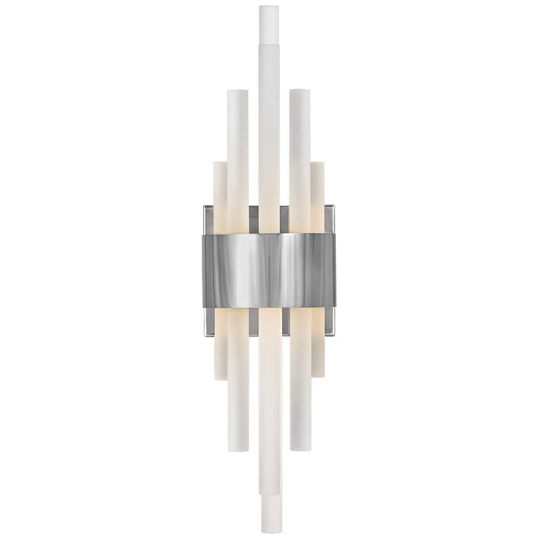 Image 1 Hinkley Trinity 22" High Polished Nickel LED Wall Sconce