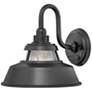 Hinkley Troyer 10" High Black Outdoor Wall Light