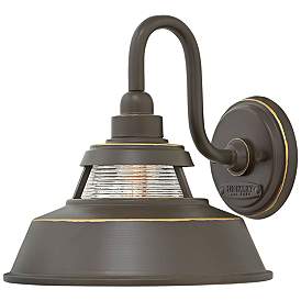 Image1 of Hinkley Troyer 10" High Oil Rubbed Bronze Outdoor Wall Light
