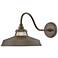 Hinkley Troyer 12" High Oil Rubbed Bronze Outdoor Wall Light
