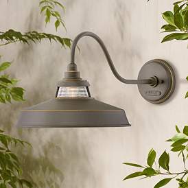 Image1 of Hinkley Troyer 12" High Oil Rubbed Bronze Outdoor Wall Light