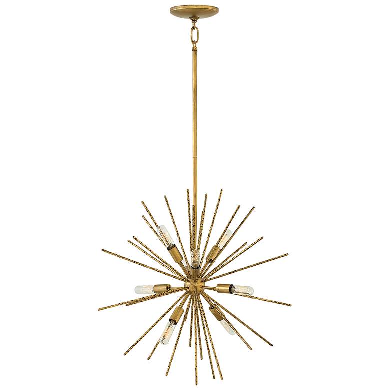 Image 3 Hinkley Tryst 22"W Burnished Gold 8-Light Sputnik Chandelier more views