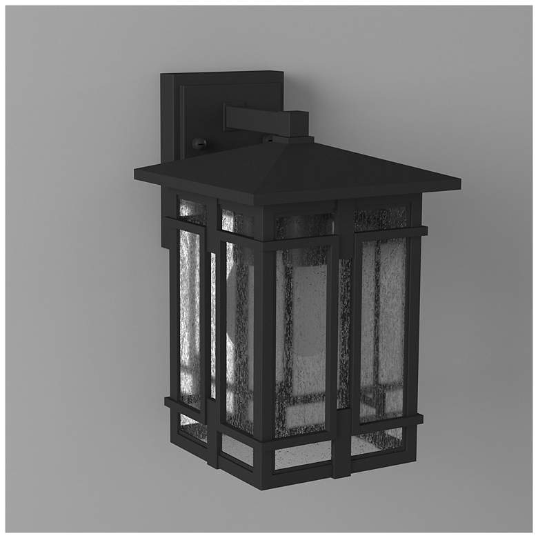 Image 3 Hinkley Tucker 11 1/2" High Museum Black Outdoor Wall Light more views