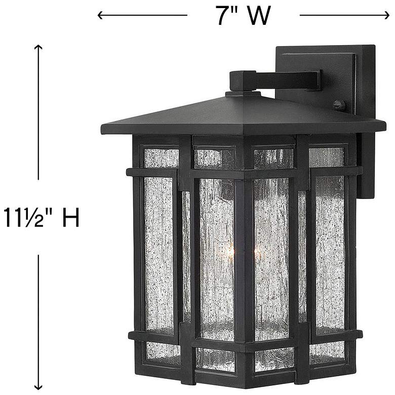 Image 4 Hinkley Tucker 11 1/2" High Museum Black Outdoor Wall Light more views