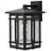 Hinkley Tucker 14 3/4" High Museum Black Outdoor Wall Light