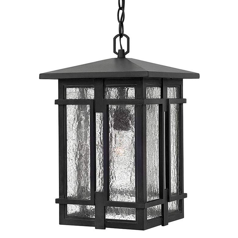 Image 2 Hinkley Tucker 17 1/2"H Museum Black Outdoor Hanging Light more views