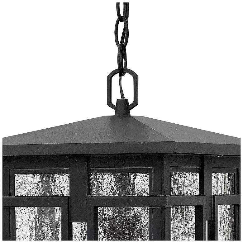 Image 5 Hinkley Tucker 17 1/2"H Museum Black Outdoor Hanging Light more views