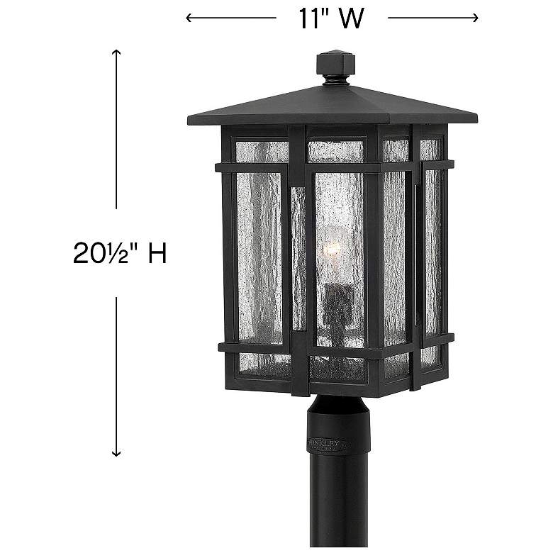 Image 4 Hinkley Tucker 20 1/2" High Museum Black Outdoor Post Light more views