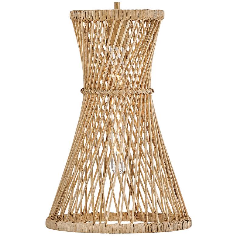 Image 7 Hinkley Twyla 12" Wide Hourglass Burnished Gold Modern Pendant more views