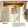 Hinkley Twyla 12" Wide Hourglass Burnished Gold Modern Pendant