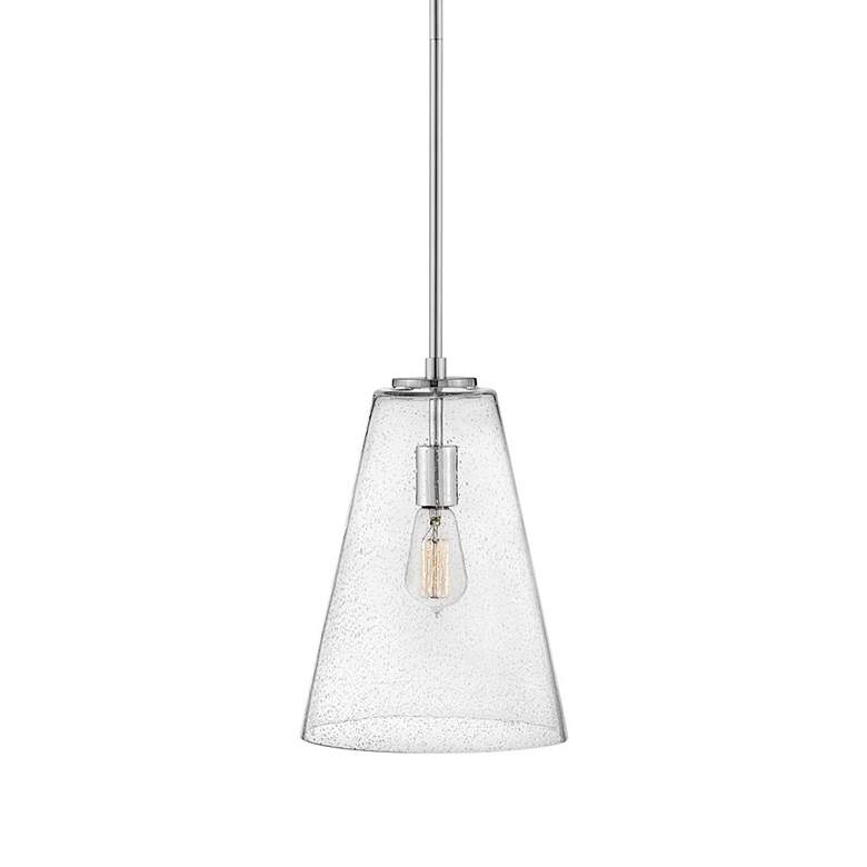 Image 2 Hinkley Vance 10" Wide Polished Nickel Mini Pendant more views