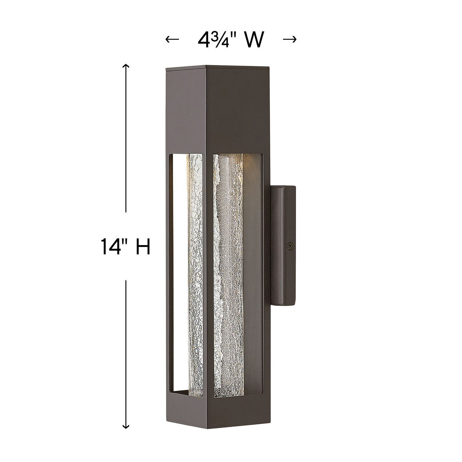 Image 4 Hinkley Vapor 14" High Bronze Outdoor Wall Light more views