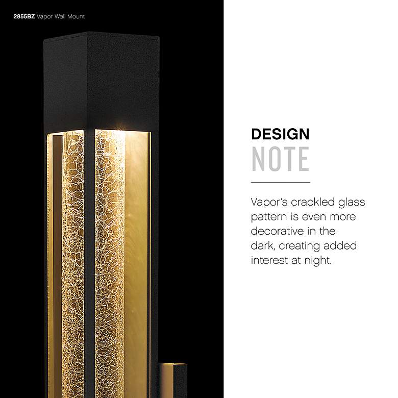 Image 3 Hinkley Vapor 21" High Bronze Outdoor Wall Light more views