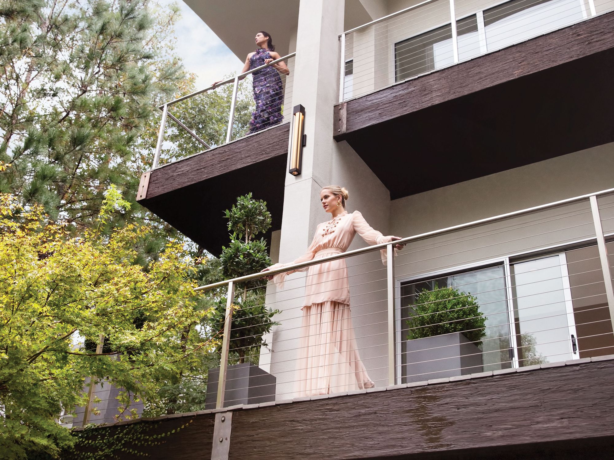 Image 7 Hinkley Vapor 28" High Bronze Outdoor Wall Light more views