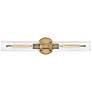 Thumbnail1 of Hinkley Vaughn 25" Wide 2-Light Heritage Brass Vanity Bath Light