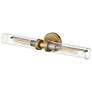 Hinkley Vaughn 25" Wide 2-Light Heritage Brass Vanity Bath Light