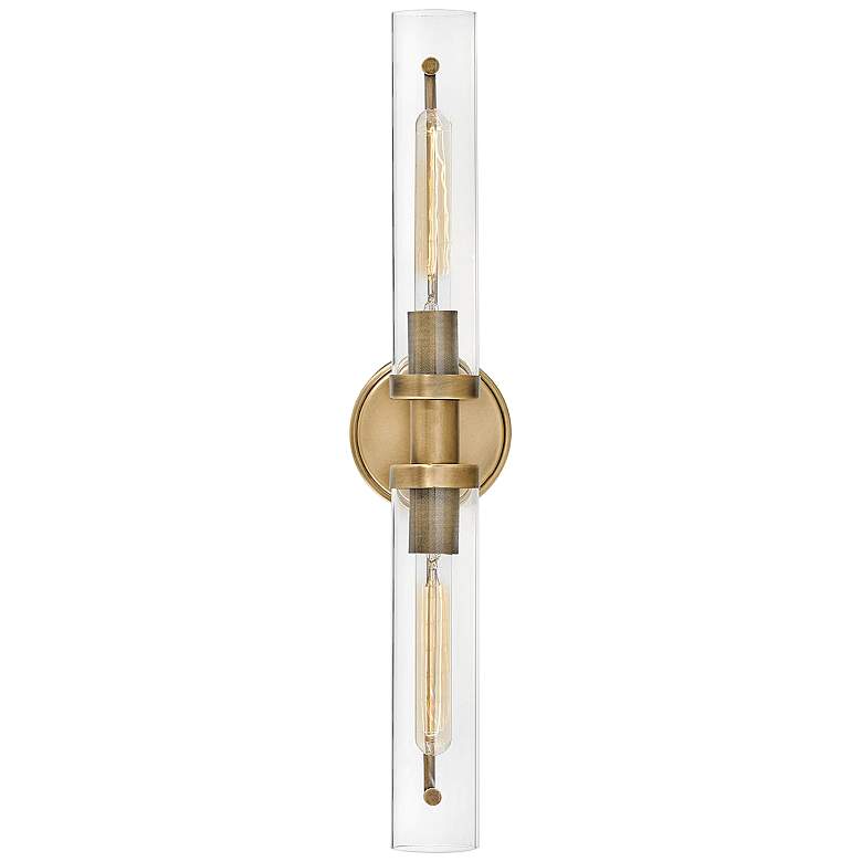 Image 6 Hinkley Vaughn 25" Wide 2-Light Heritage Brass Vanity Bath Light more views