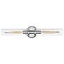 1_Hinkley Vaughn 25" Wide Chrome 2-Light Vanity Bath Light