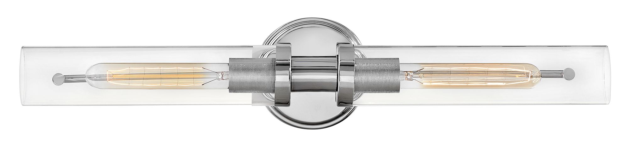 Image 2 Hinkley Vaughn 25" Wide Chrome 2-Light Vanity Bath Light more views