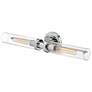 3_Hinkley Vaughn 25" Wide Chrome 2-Light Vanity Bath Light more views