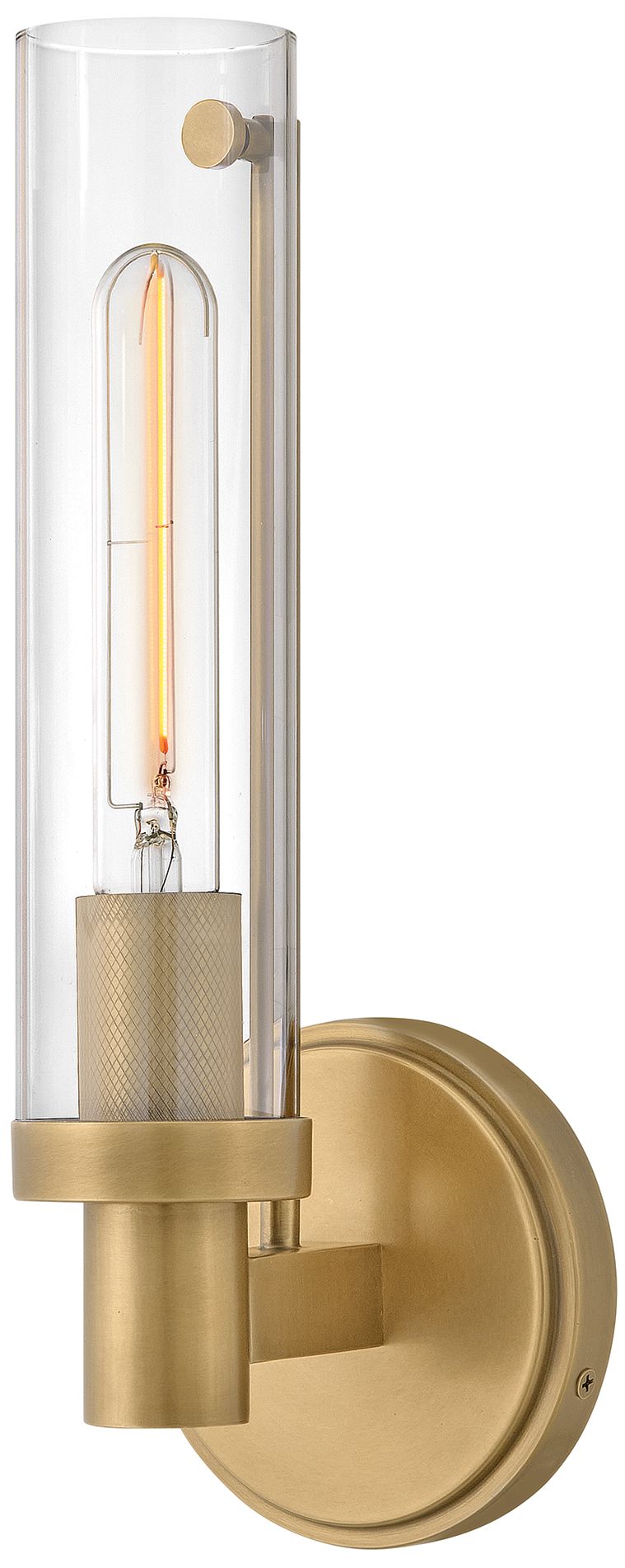 Hinkley Vaughn Medium Single Light Sconce 14" Heritage Brass