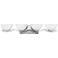 Hinkley Verve 32 3/4" Wide Chrome 4-Light Bath Light