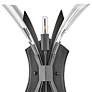 3_Hinkley Vida 17 1/2" Modern 2-Light Brushed Graphite Wall Sconce more views
