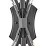 4_Hinkley Vida 17 1/2" Modern 2-Light Brushed Graphite Wall Sconce more views