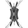 6_Hinkley Vida 17 1/2" Modern 2-Light Brushed Graphite Wall Sconce more views