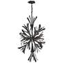 5_Hinkley Vida 24" Wide Brushed Graphite Large Orb Chandelier more views