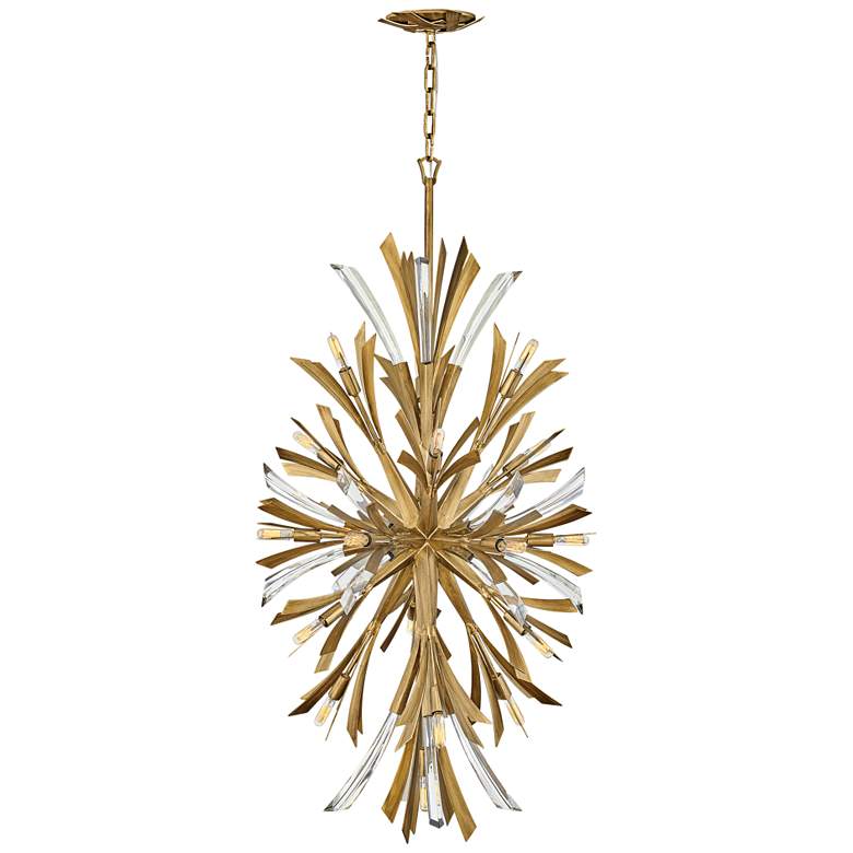 Image 2 Hinkley Vida 24" Wide Burnished Gold 19-Light Pendant Light